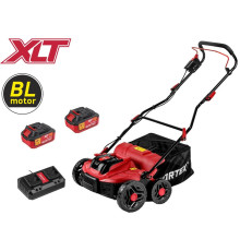 Скарификатор-аэратор Wortex CAE 3736 ALL1 XLT Set 1334877 с 2-мя АКБ