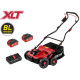 Скарификатор-аэратор Wortex CAE 3736 ALL1 XLT Set 1334877 с 2-мя АКБ