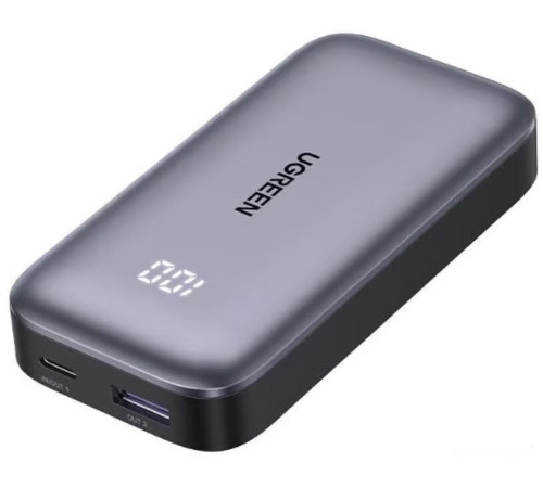 Внешний аккумулятор Ugreen PB502 10000mAh серый