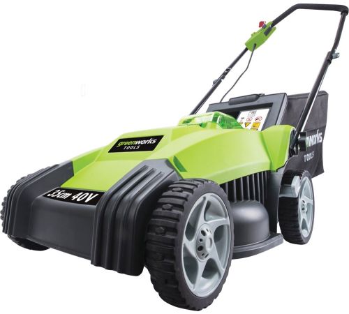 Колёсная газонокосилка Greenworks G40LM35K2 с 1-м АКБ 2 Ач