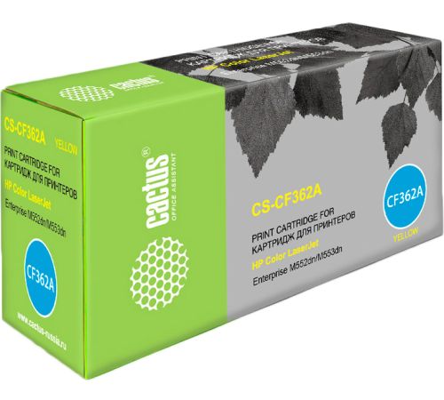 Картридж CACTUS CS-CF362A аналог HP CF362A
