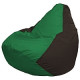 Кресло-мешок Flagman Груша Мини L Г0.1-242 зеленый/коричневый