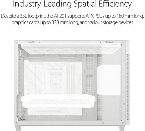 Корпус ASUS Prime AP201 белый