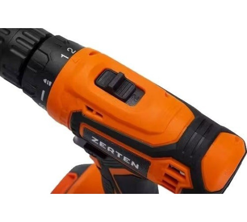 Дрель-шуруповерт Zerten ASB-18S с 2-мя АКБ, кейс