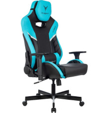 Кресло Knight Thunder 5X черный/голубой