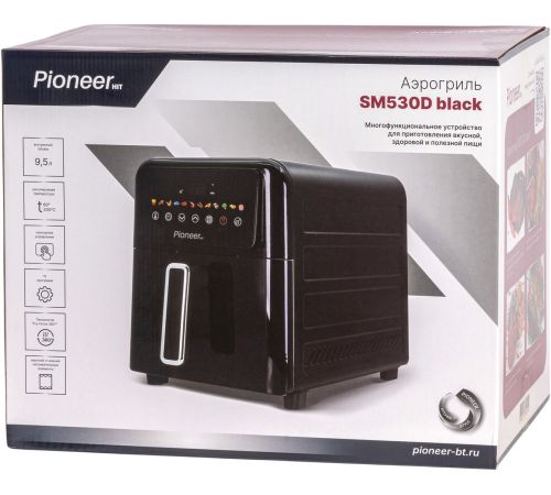 Аэрогриль аэрофритюрница Pioneer SM530D черный