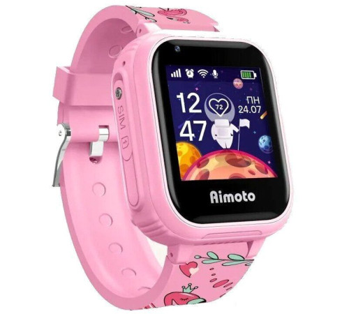 Детские умные часы Aimoto Pro 4G фламинго