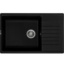 Кухонная мойка ZorG Dello 78 черный опал