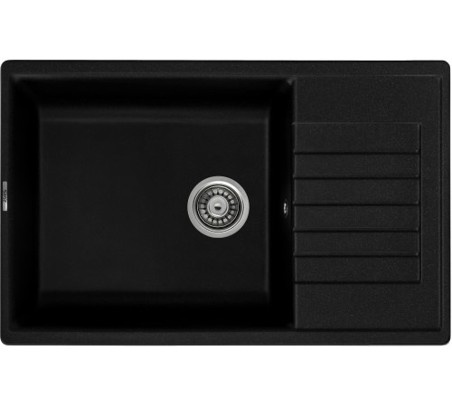 Кухонная мойка ZorG Dello 78 черный опал