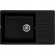 Кухонная мойка ZorG Dello 78 черный опал