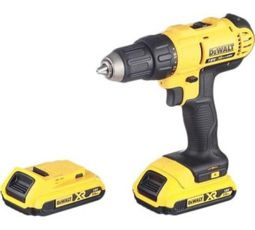 Дрель-шуруповерт DeWalt DCD771D2 с 2-мя АКБ 2 Ah