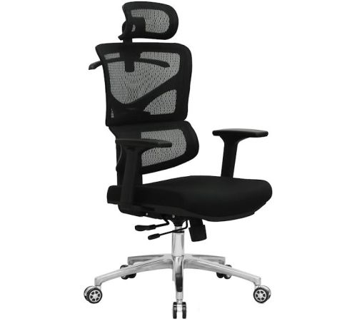 Кресло Evolution ERGO Fabric черный