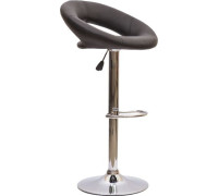 Стул AksHome Rosa экокожа черный/хром