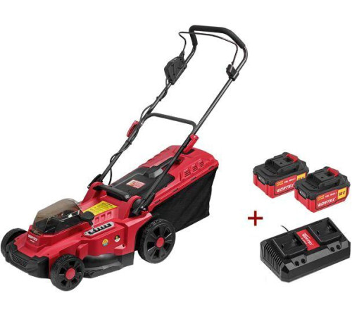 Газонокосилка Wortex CLM 3836 ALL1 0333236 с 2-мя АКБ