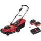 Газонокосилка Wortex CLM 3836 ALL1 0333236 с 2-мя АКБ