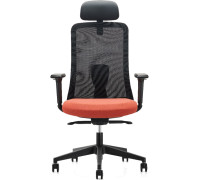 Офисное кресло Insite Grace 1-IS-MC-0501 черный/оранжевый
