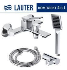 Смеситель Lauter Allure 21CK6618C с лейкой Relexa Serene 21S00103