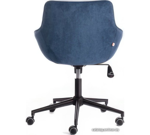 Офисное кресло TetChair Dublin велюр Clermon, синий 145