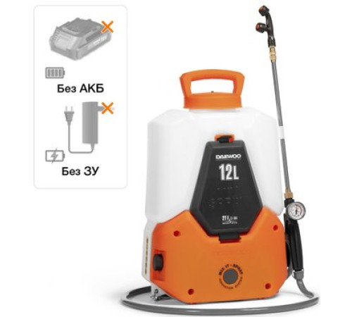 Аккумуляторный опрыскиватель Daewoo Power DSA 1221Li без АКБ