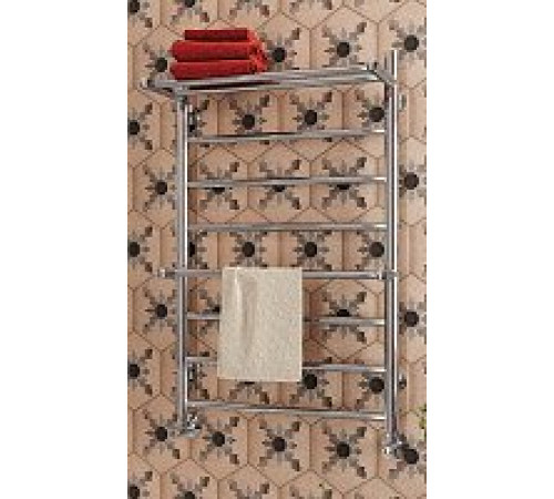 Полотенцесушитель TERMINUS Анкона П8 500x850 с полкой хром