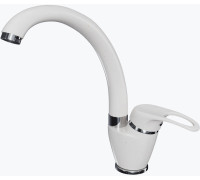 Смеситель Polygran Денеб белый хлопок 36