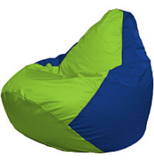 Кресло-мешок Flagman Груша Мега XXXL Г3.1-159 салатовый/синий