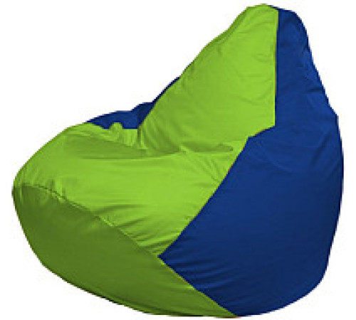 Кресло-мешок Flagman Груша Мега XXXL Г3.1-159 салатовый/синий