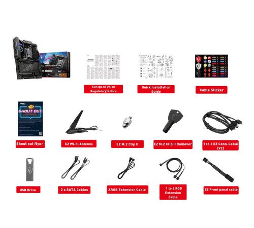 Материнская плата MSI MPG X870E Carbon WiFi