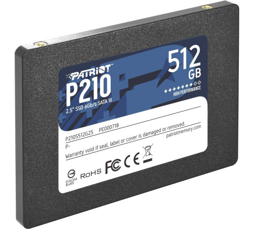 SSD Patriot P210 512GB P210S512G25