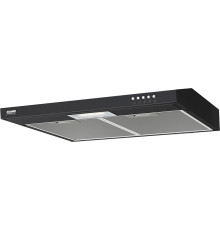 Кухонная вытяжка Krona Jessica slim 600 push button черный