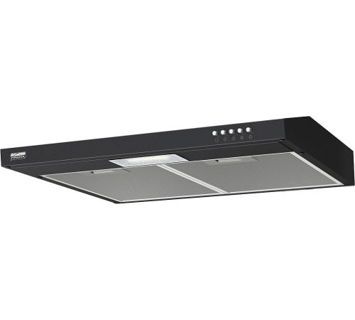 Кухонная вытяжка Krona Jessica slim 600 push button черный