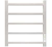 Полотенцесушитель Granula Квадро 50x60 терморегулятор, белый глянец