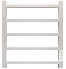 Полотенцесушитель Granula Квадро 50x60 терморегулятор, белый глянец