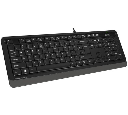 Клавиатура A4Tech Fstyler FK10 черный/серый
