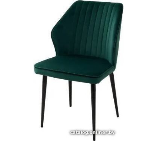 Стул M-City Seattle-V 461MC03530 зеленый 19 велюр/черный