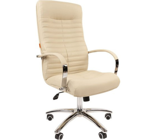 Офисное кресло CHAIRMAN 480 N экокожа, Terra 101 бежевый
