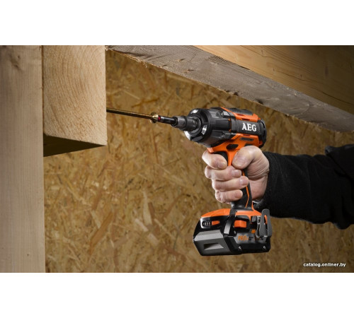 Гайковерт AEG Powertools BSS 18C 12ZBL LI-402C 4935459427 с 2-мя АКБ, 4.0 Ah