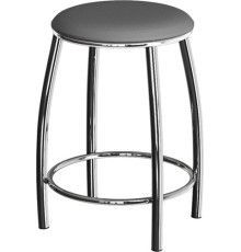 Табурет ВВР Премиум экокожа серый