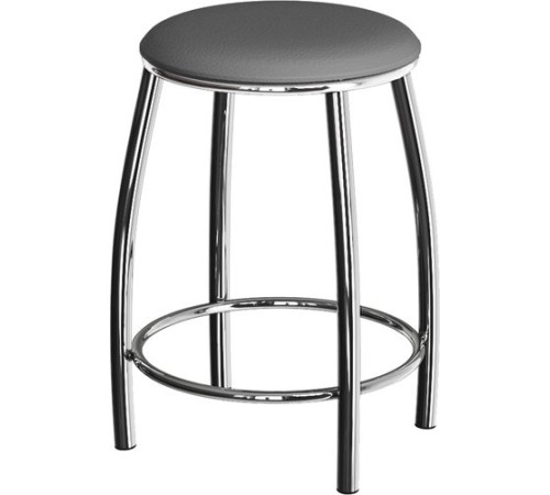 Табурет ВВР Премиум экокожа серый