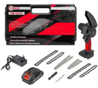 Аккумуляторная пила ForceKraft FK-CSR1018E с 1-им АКБ, кейс