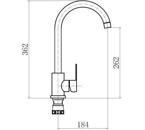 Смеситель Fashun A54001-13