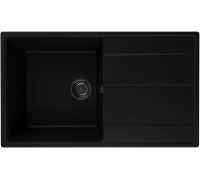 Кухонная мойка Ulgran Quartz Prima 850 уголь