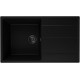 Кухонная мойка Ulgran Quartz Prima 850 уголь