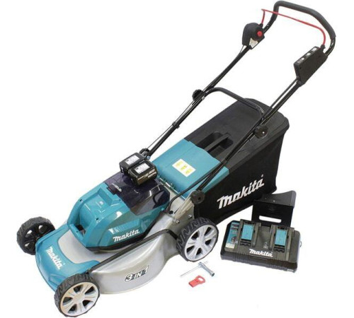 Газонокосилка Makita DLM460PT2 с 2-мя АКБ