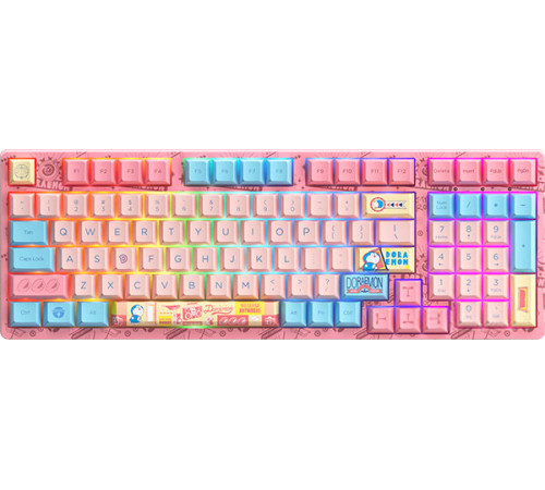 Клавиатура Akko 3098B Doraemon Macaron Akko CS Jelly Blue