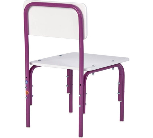 Детский стул Фея Мой малыш 0002744.30 белый/фиолетовый