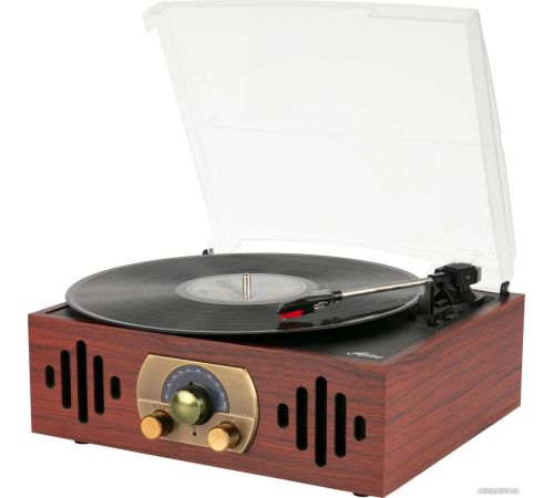 Виниловый проигрыватель Alive Audio Quattro Wood