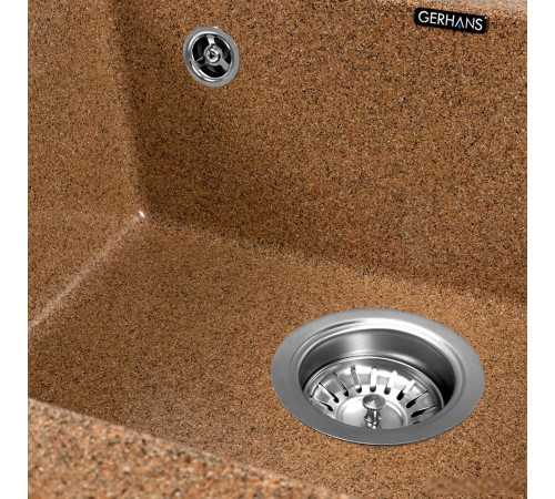 Кухонная мойка Gerhans A11 терракотовый