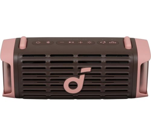 Беспроводная колонка Anker SoundCore Boom 3i коричневый/розовый