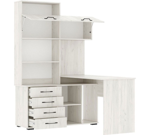 Стол Памир ПКС-11 правый крафт белый